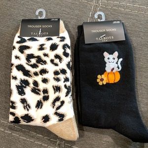 Talbots trouser socks One Size NEW